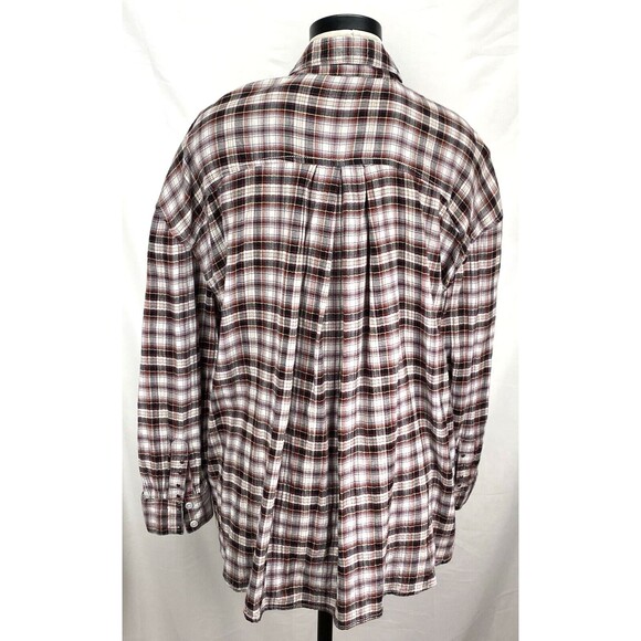 Twelve-O-Two Madison Women's Large Shirt Drop Shoulder Western Cowgirl Button-Up - Picture 6 of 11